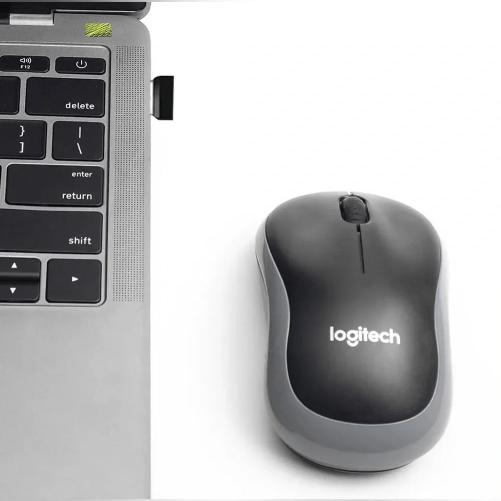 Logitech M185 Wireless Mouse Silent Gaming Optical Navigation Mice for PC/Laptop